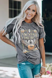 Gray Country Music Guitar Graphic Tee