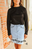 HOWDY HEMLINE SKIRT