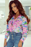 Flirty Floral button blouse