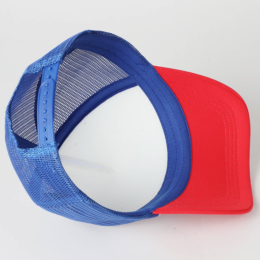 Beer and Sunshine 3 Tone Trucker Hat Mesh Back