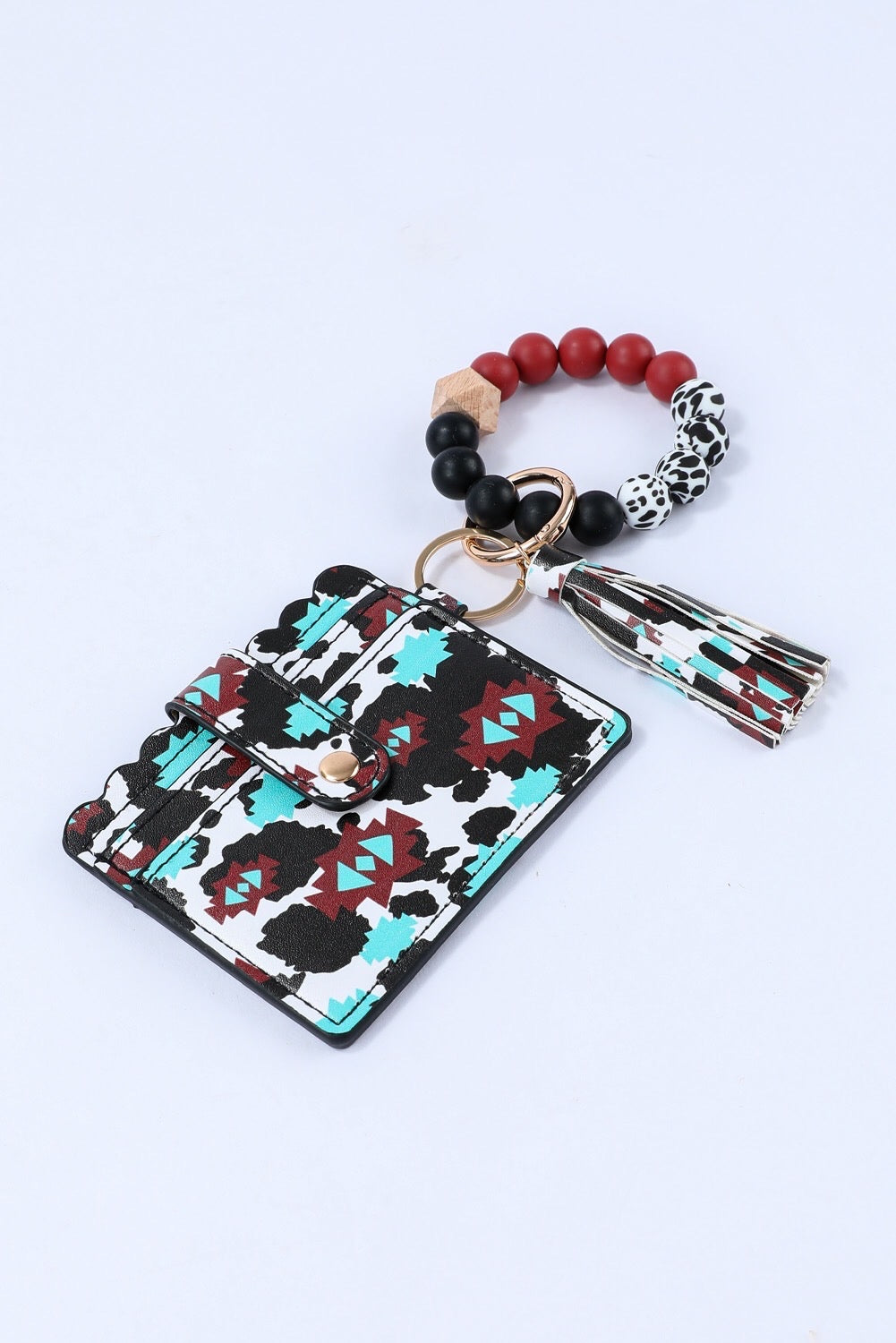 Casual Western Fashion brac key ring card bag