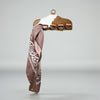 Tan All Cowhide Scarf Holder