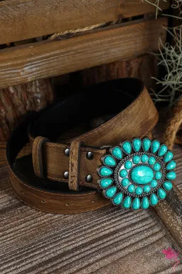 Turquoise Belt Buckle