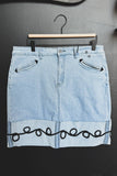 HOWDY HEMLINE SKIRT