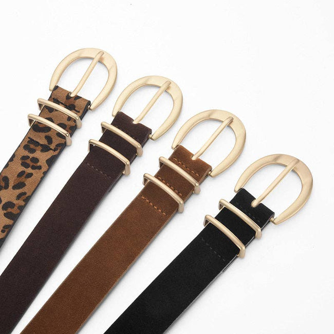 Women's Leopard Belt