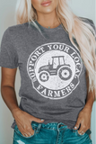 SUPPORT YOUR LOCAL FARMERS Graphic Tee