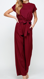 Tie Front Jumpsuit